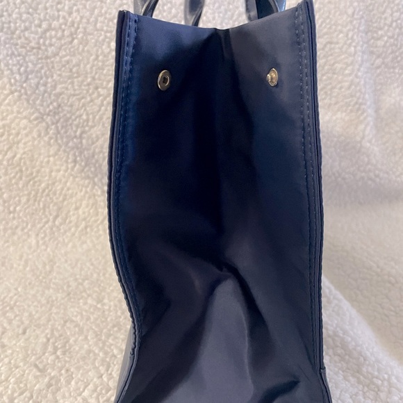 TORY BURCH Ella Mini Rope Tote Bag(French navy ) - Picture 9 of 12